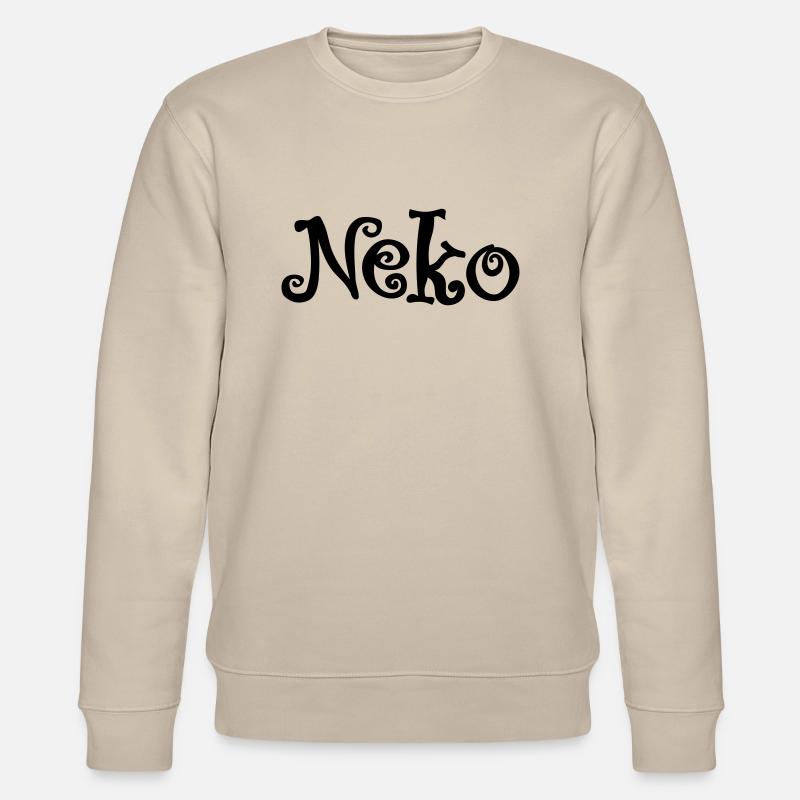 Neko Schriftzug - Stanley/Stella Unisex Bio-Sweatshirt CHANGER - Beige