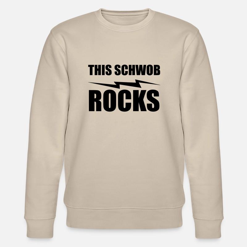 this schwob rocks - Sweat bio CHANGER Stanley/Stella Unisexe - beige