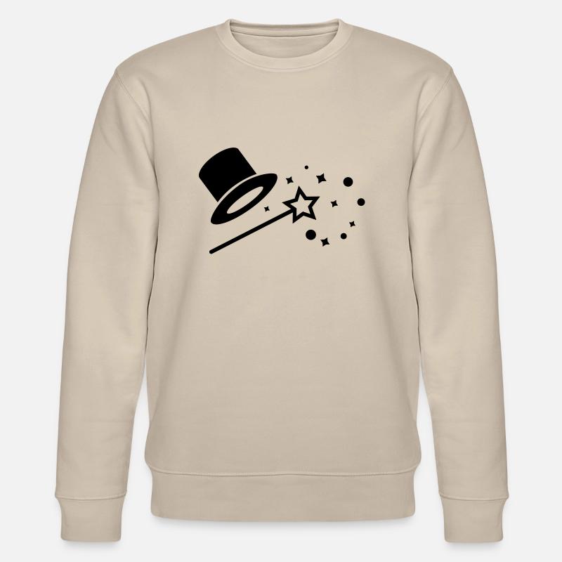 magic_1_f1_ - Stanley/Stella Unisex Bio-Sweatshirt CHANGER  - Beige
