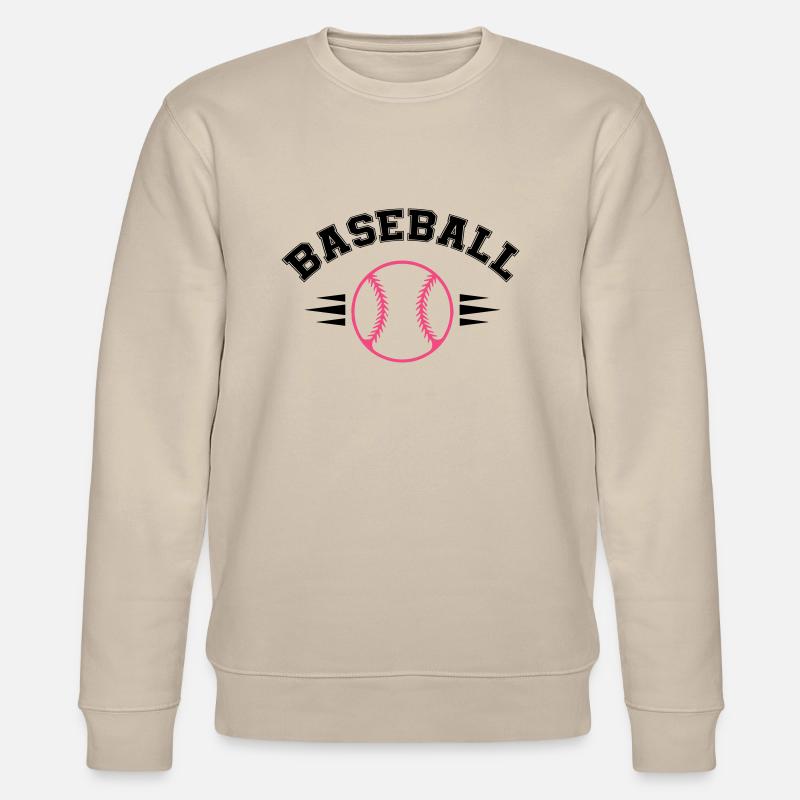 baseball - Stanley/Stella Unisex Bio-Sweatshirt CHANGER  - Beige