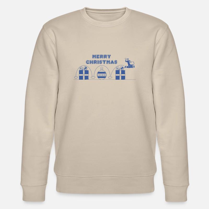 Weihnachtsmann, Videospiel - Stanley/Stella Unisex Bio-Sweatshirt CHANGER  - Beige