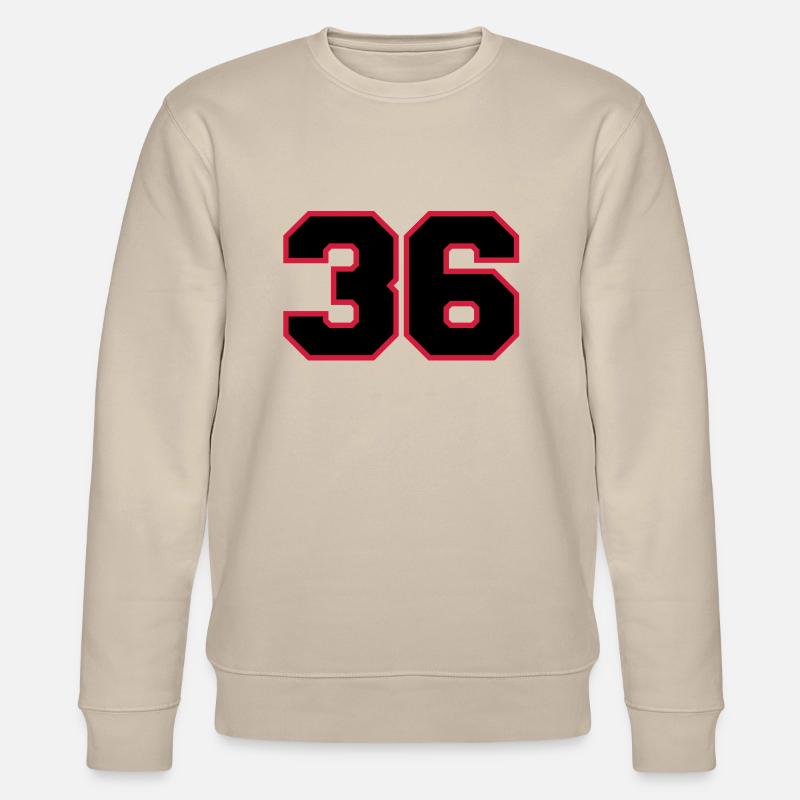 Number36 - Stanley/Stella CHANGER Unisex Organic Sweatshirt - beige