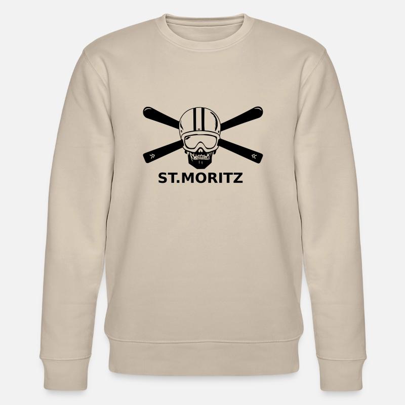 St. Moritz - Stanley/Stella Unisex Bio-Sweatshirt CHANGER  - Beige
