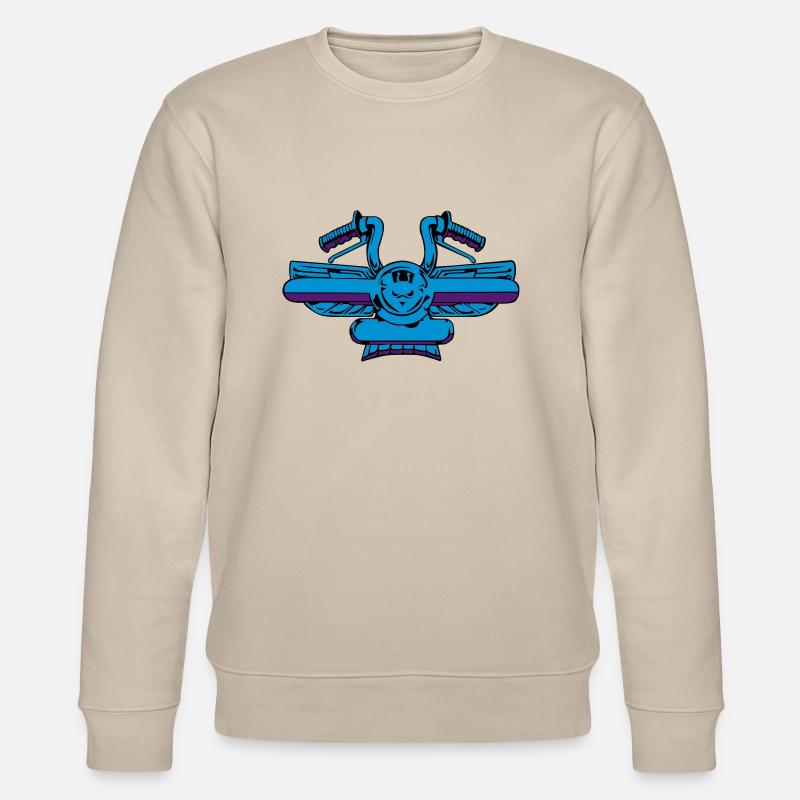 A background controllers - Stanley/Stella CHANGER Unisex Organic Sweatshirt - beige