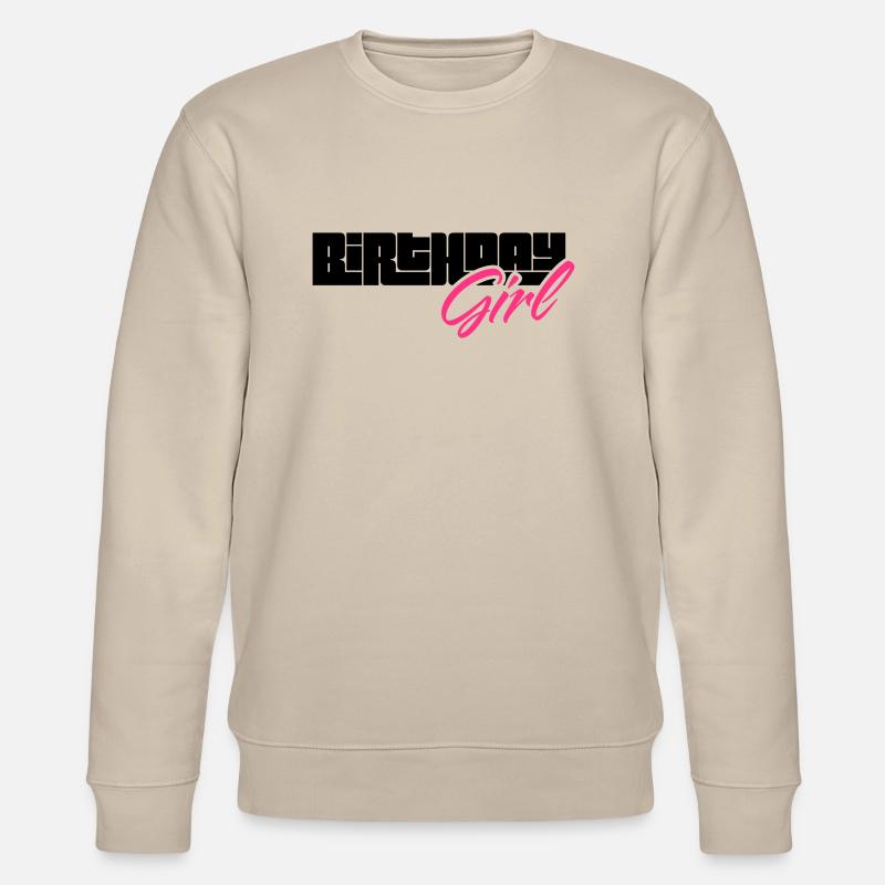 fille d'anniversaire - Sweat bio CHANGER Stanley/Stella Unisexe - beige