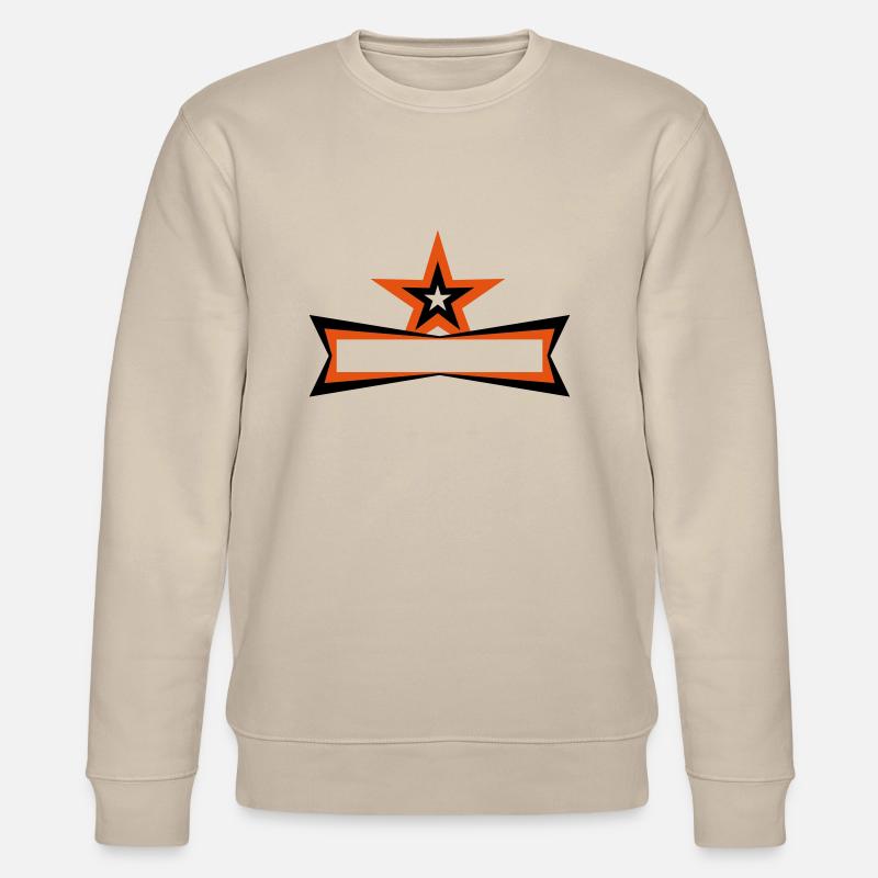 Star Frame - Stanley/Stella Unisex Bio-Sweatshirt CHANGER  - Beige