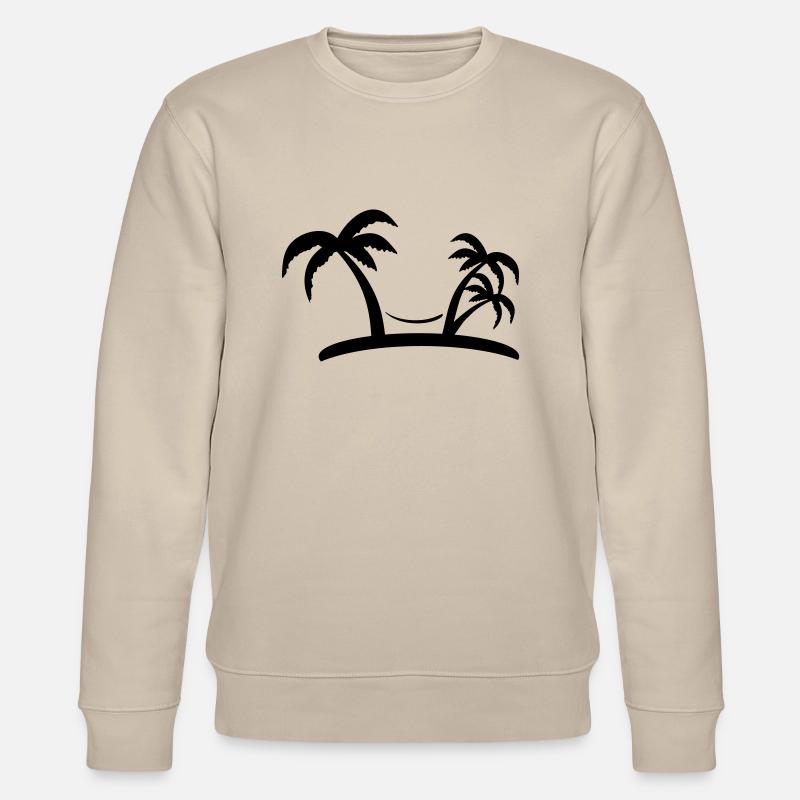 palm - Stanley/Stella Unisex Bio-Sweatshirt CHANGER  - Beige