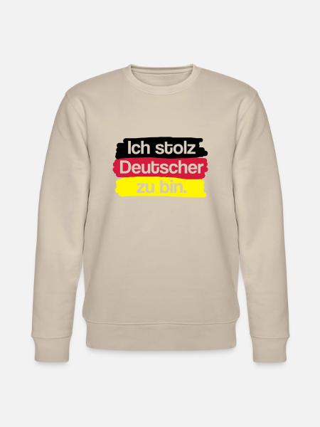 I'm proud to be German. - Stanley/Stella CHANGER Unisex Organic Sweatshirt - beige