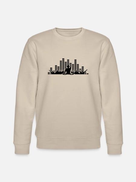 Musik - DJ Party - Stanley/Stella Unisex Bio-Sweatshirt CHANGER  - Beige