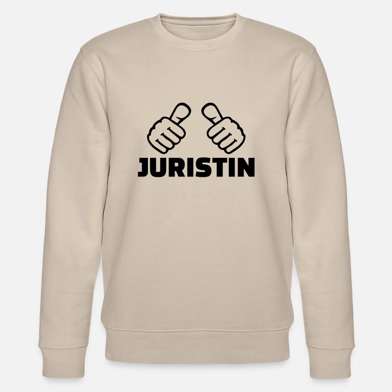 Juristin - Stanley/Stella Unisex Bio-Sweatshirt CHANGER  - Beige