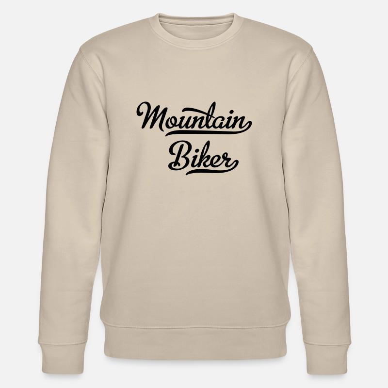 Mountain Biker - Stanley/Stella Unisex Bio-Sweatshirt CHANGER  - Beige