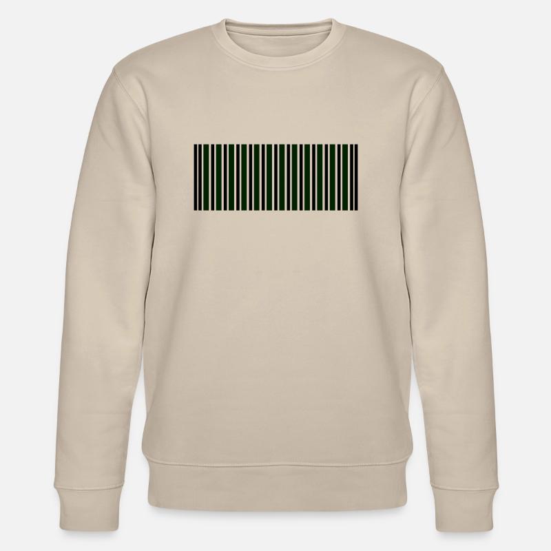 code-barres - Sweat bio CHANGER Stanley/Stella Unisexe - beige