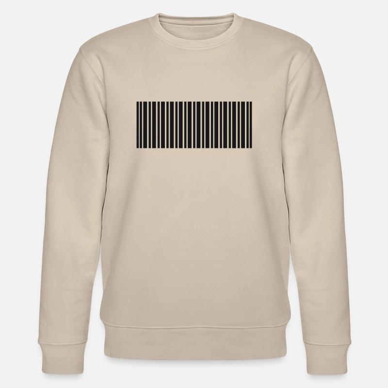 barcode - Stanley/Stella Unisex Bio-Sweatshirt CHANGER  - Beige