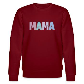 Maman jumelle - Sweat bio CHANGER Stanley/Stella Unisexe - bordeaux - Devant - Nik (191cm) & Marisol (170cm)