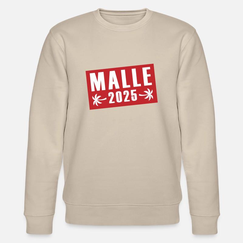 Malle 2025 - Stanley/Stella Unisex Bio-Sweatshirt CHANGER  - Beige