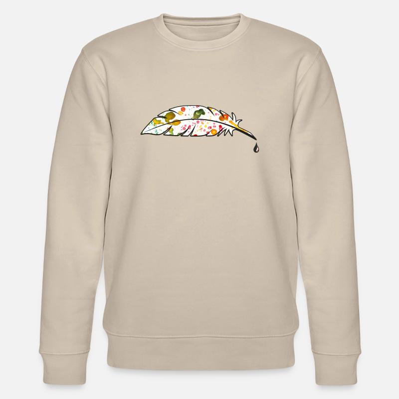 feder - Stanley/Stella Unisex Bio-Sweatshirt CHANGER  - Beige