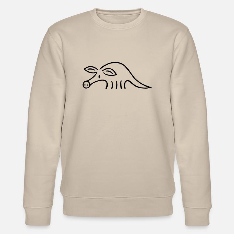 Erdferkel - Stanley/Stella Unisex Bio-Sweatshirt CHANGER  - Beige