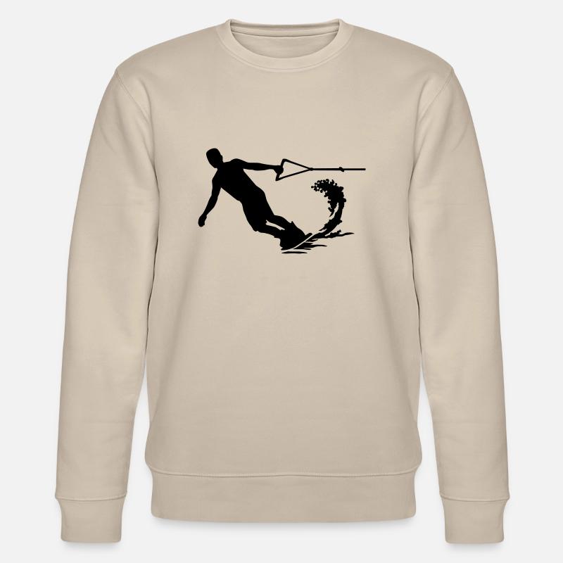 Wakeboard - Sweat bio CHANGER Stanley/Stella Unisexe - beige