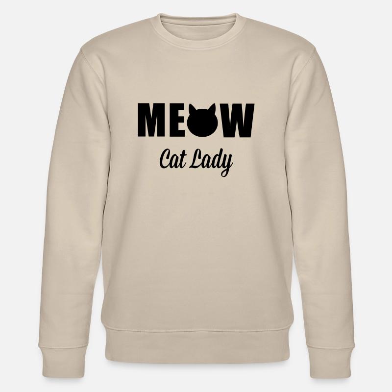 Cats - Stanley/Stella Unisex Bio-Sweatshirt CHANGER  - Beige
