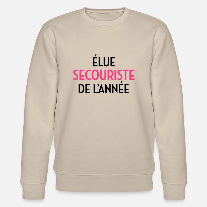 Secourisme / Secouriste / Secours / Secourir - Sweat bio CHANGER Stanley/Stella Unisexe - beige