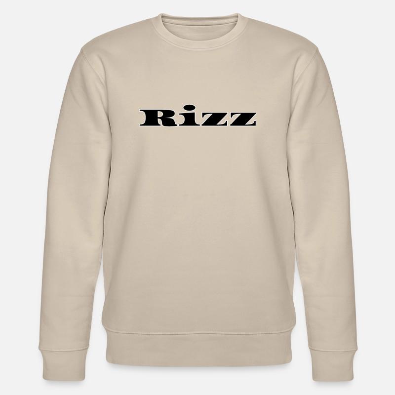 Modern Rizz Black Design - Stanley/Stella CHANGER Unisex Organic Sweatshirt - beige