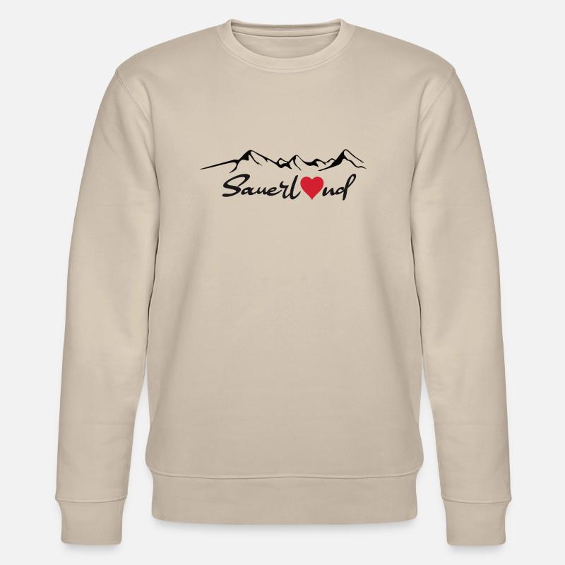Sauerland Sticker - Stanley/Stella Unisex Bio-Sweatshirt CHANGER  - Beige