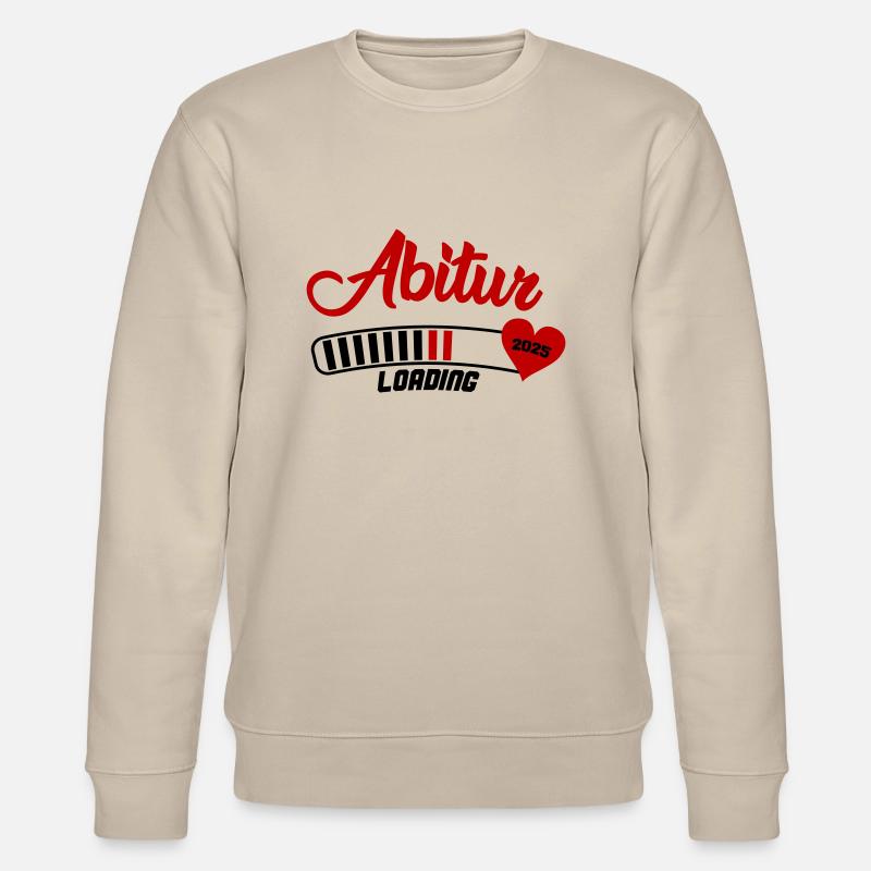 abitur loading 2025 - Stanley/Stella Unisex Bio-Sweatshirt CHANGER  - Beige