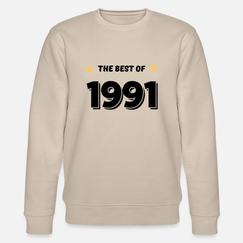 Das Beste von 1991 - Stanley/Stella Unisex Bio-Sweatshirt CHANGER  - Beige