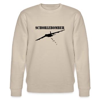 Schorlebomber - Stanley/Stella Unisex Bio-Sweatshirt CHANGER  - Beige - Vorne - Nik (191cm) & Marisol (170cm)
