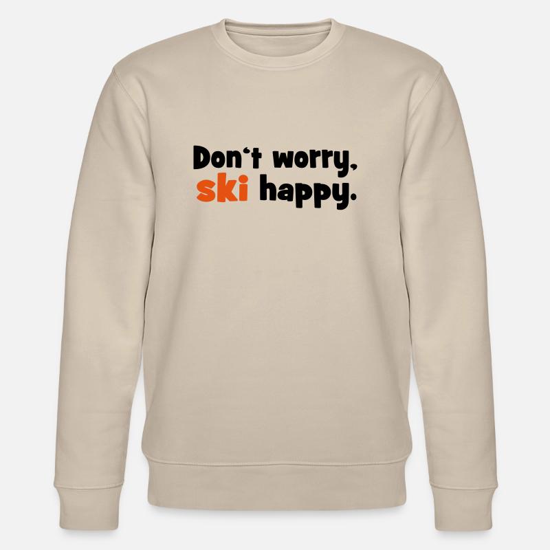 2541614 15427735 ski - Sweat bio CHANGER Stanley/Stella Unisexe - beige