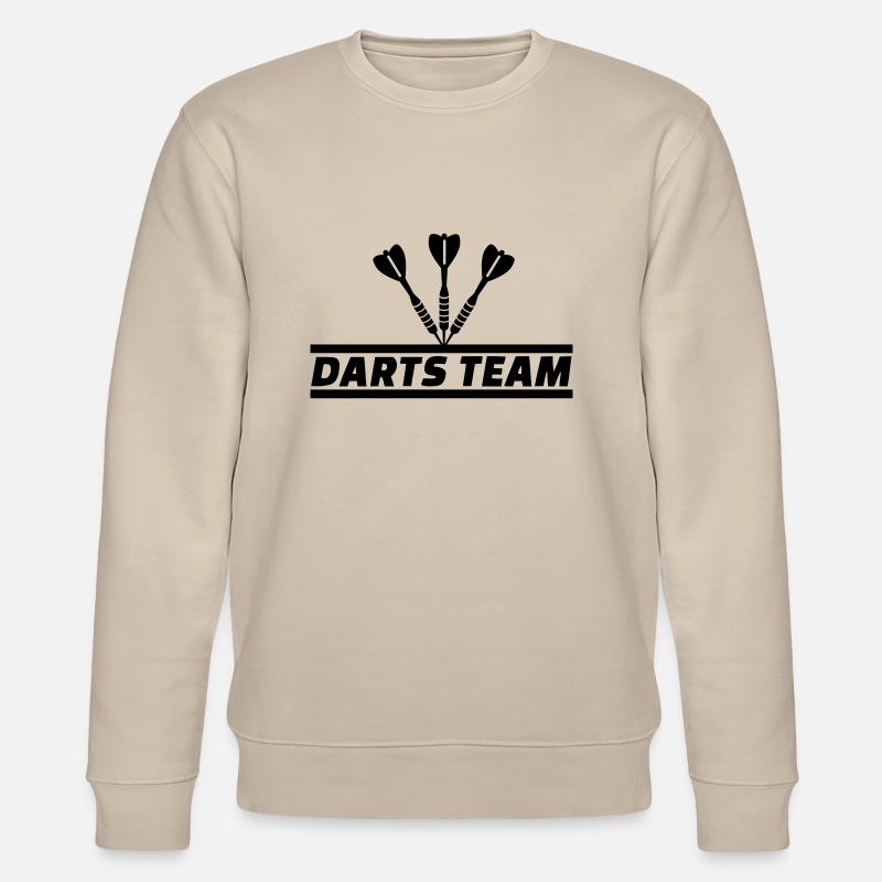 Darts Team - Stanley/Stella CHANGER Unisex Organic Sweatshirt - beige