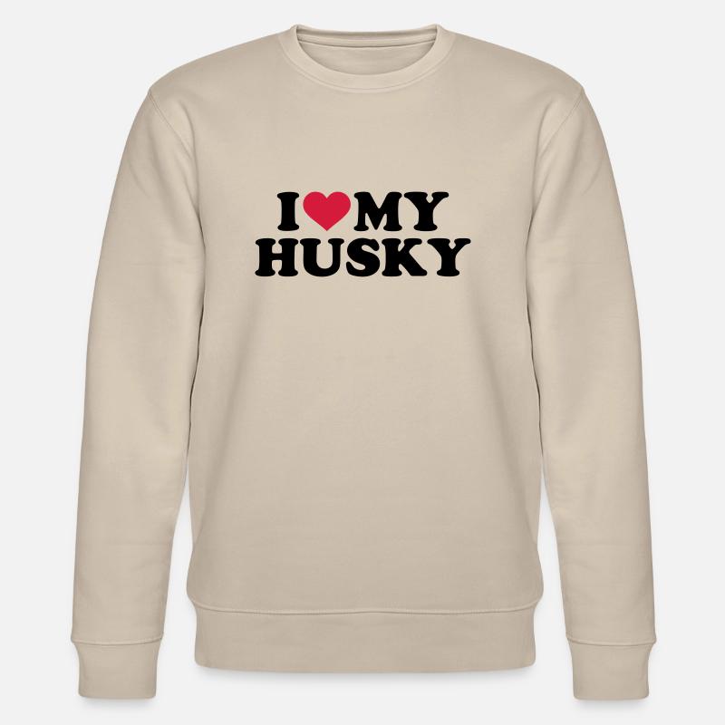 Husky - Stanley/Stella Unisex Bio-Sweatshirt CHANGER - Beige