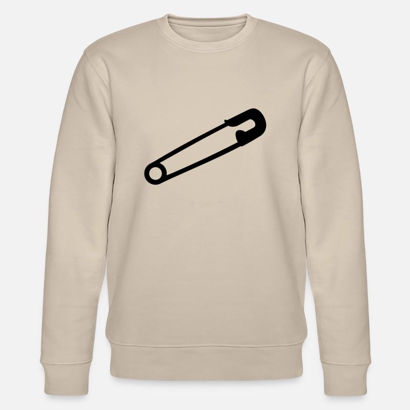 Épingle de nourrice - Sweat bio CHANGER Stanley/Stella Unisexe - beige