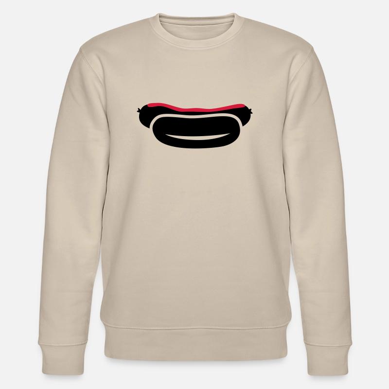 Bratwurst - Stanley/Stella Unisex Bio-Sweatshirt CHANGER  - Beige