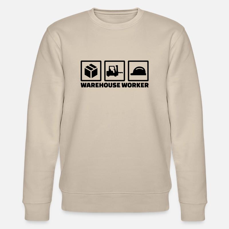 Warehouse worker - Stanley/Stella CHANGER Unisex Organic Sweatshirt - beige