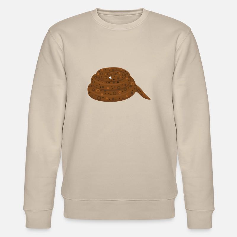 Rock python - Stanley/Stella CHANGER Unisex Organic Sweatshirt - beige