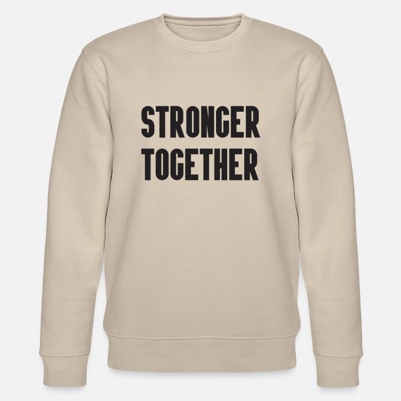 Plus forts ensemble - Sweat bio CHANGER Stanley/Stella Unisexe - beige