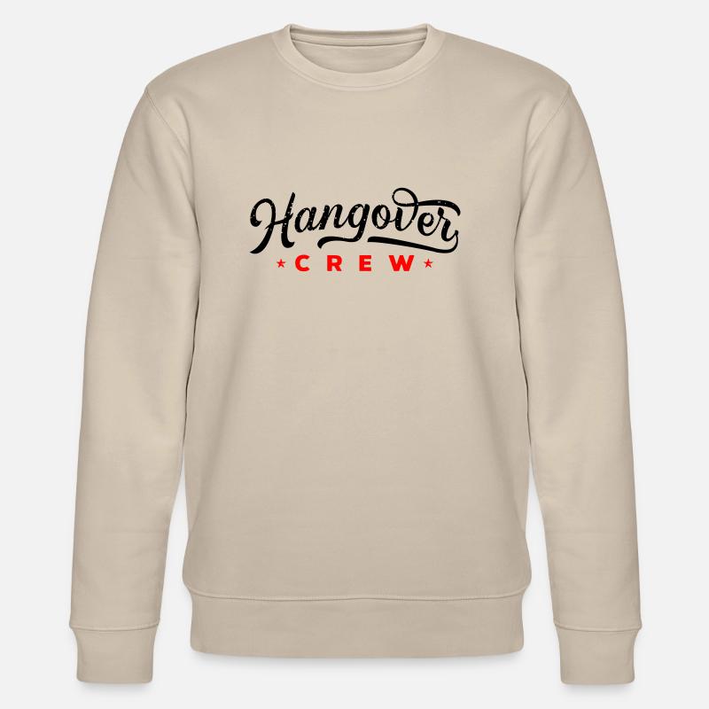 hangover crew - Stanley/Stella Unisex Bio-Sweatshirt CHANGER  - Beige