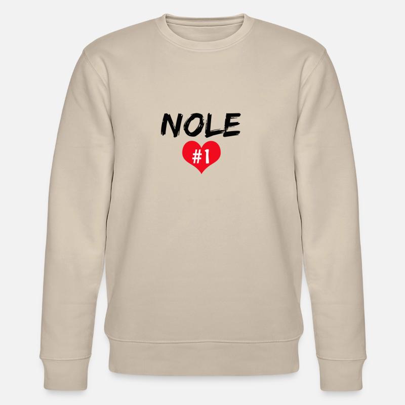 Nole No 1 - Stanley/Stella Unisex Bio-Sweatshirt CHANGER  - Beige