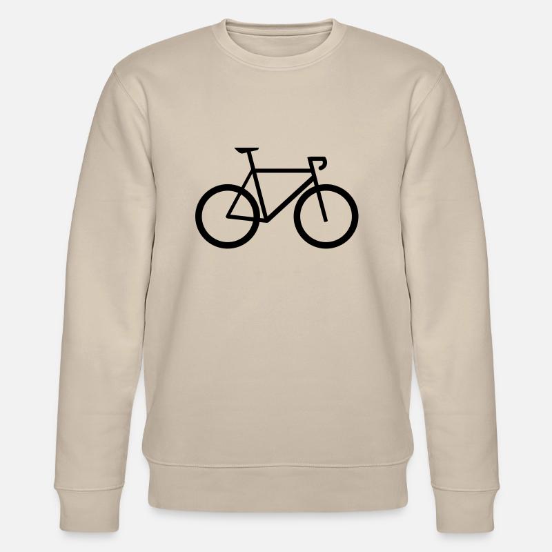 velo de course - Sweat bio CHANGER Stanley/Stella Unisexe - beige