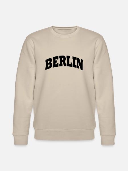 Berlin Schriftzug - Stanley/Stella Unisex Bio-Sweatshirt CHANGER - Beige