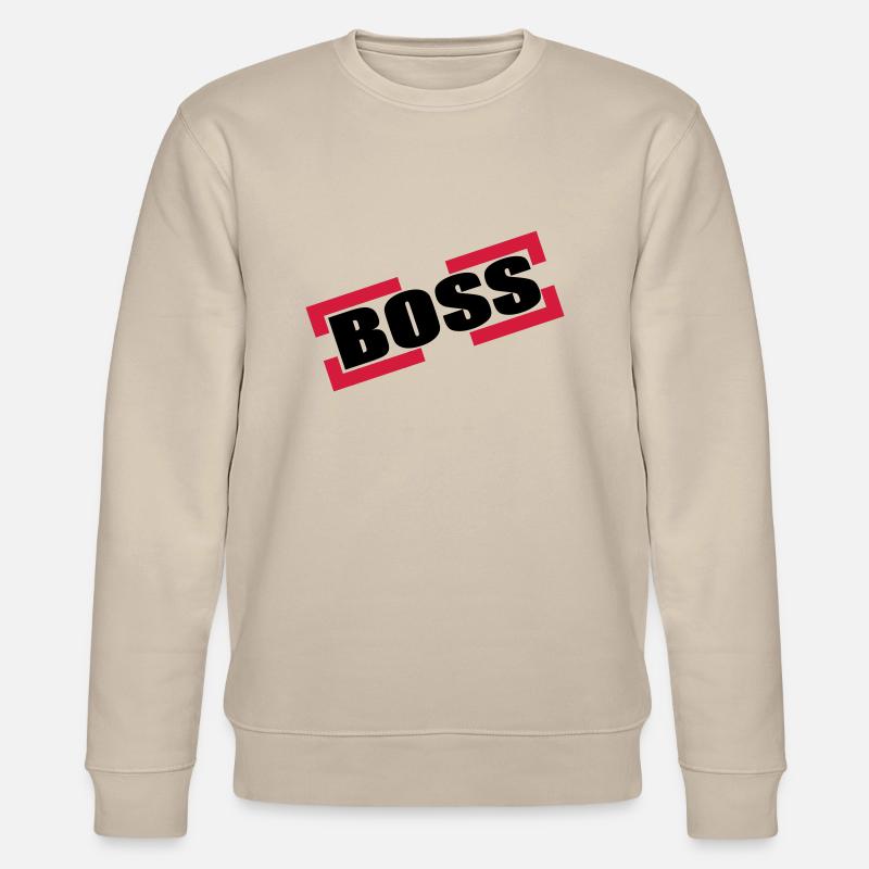 Boss - Stanley/Stella Unisex Bio-Sweatshirt CHANGER  - Beige