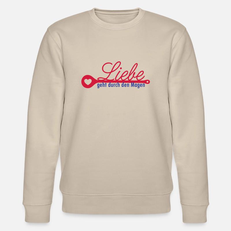 Magen Liebe - Stanley/Stella Unisex Bio-Sweatshirt CHANGER  - Beige