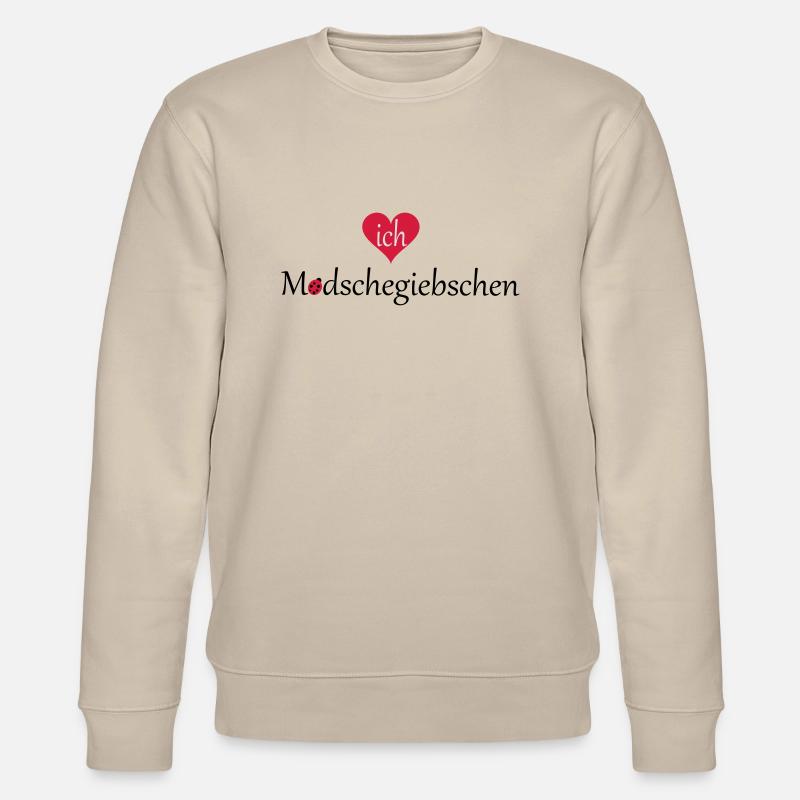 Modschegiebschen - Marienkäfer - Stanley/Stella CHANGER Unisex Organic Sweatshirt - beige