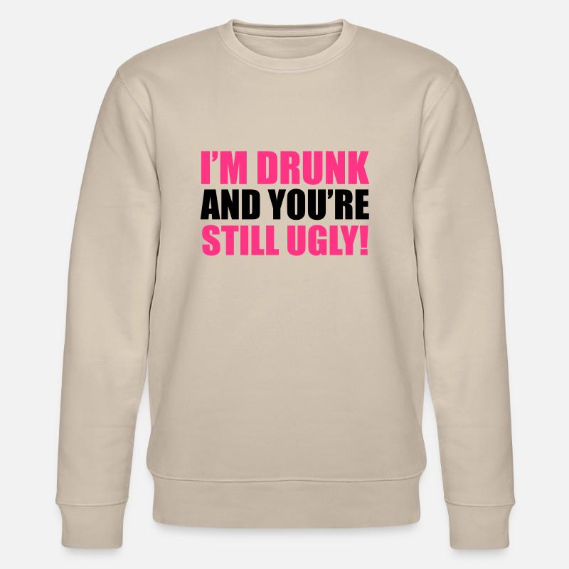 Drunk - Sweat bio CHANGER Stanley/Stella Unisexe - beige