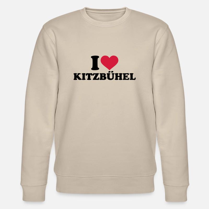 Kitzbühel - Stanley/Stella Unisex Bio-Sweatshirt CHANGER  - Beige