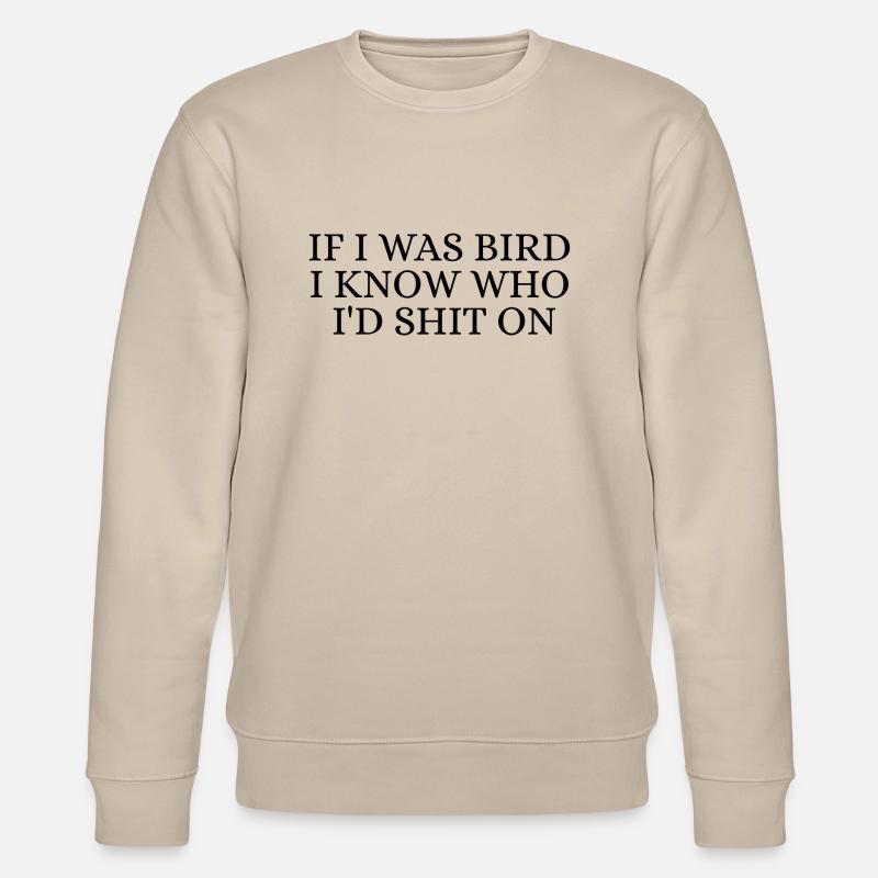 Bird - Sweat bio CHANGER Stanley/Stella Unisexe - beige
