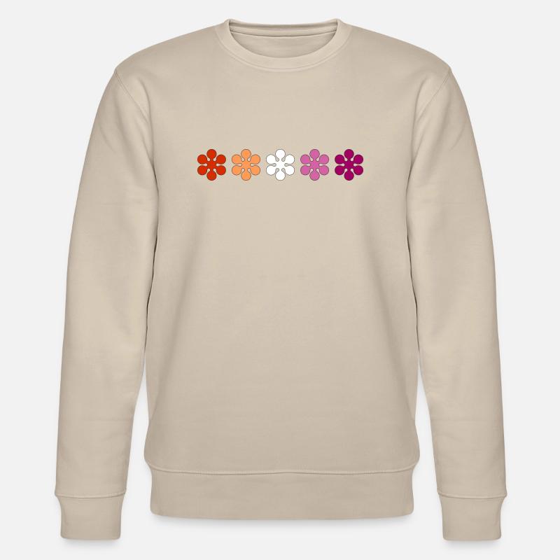 Fierté lesbienne subtile - Sweat bio CHANGER Stanley/Stella Unisexe - beige