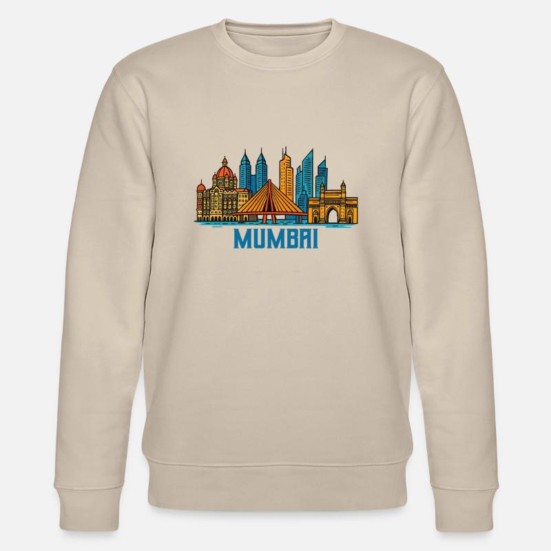 Mumbai, Inde - Sweat bio CHANGER Stanley/Stella Unisexe - beige