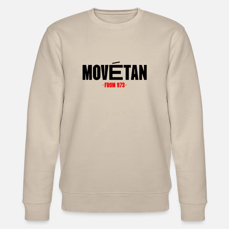 Movetan - Sweat bio CHANGER Stanley/Stella Unisexe - beige
